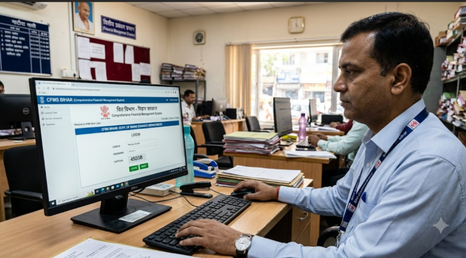 CFMS login Bihar